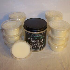 Set of 5 - 2 oz Wax Melts Poppers - Vanilla Pumpkin Marshmallow - Handmade